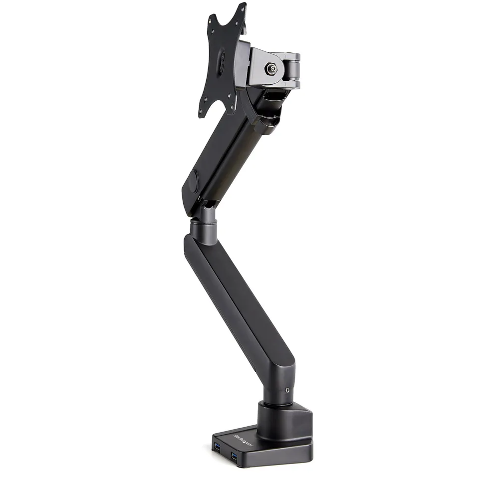 StarTech.com ARMSLIM2USB3 Flachbildschirm-Tischhalterung 86,4 cm (34") Tisch/Bank Schwarz