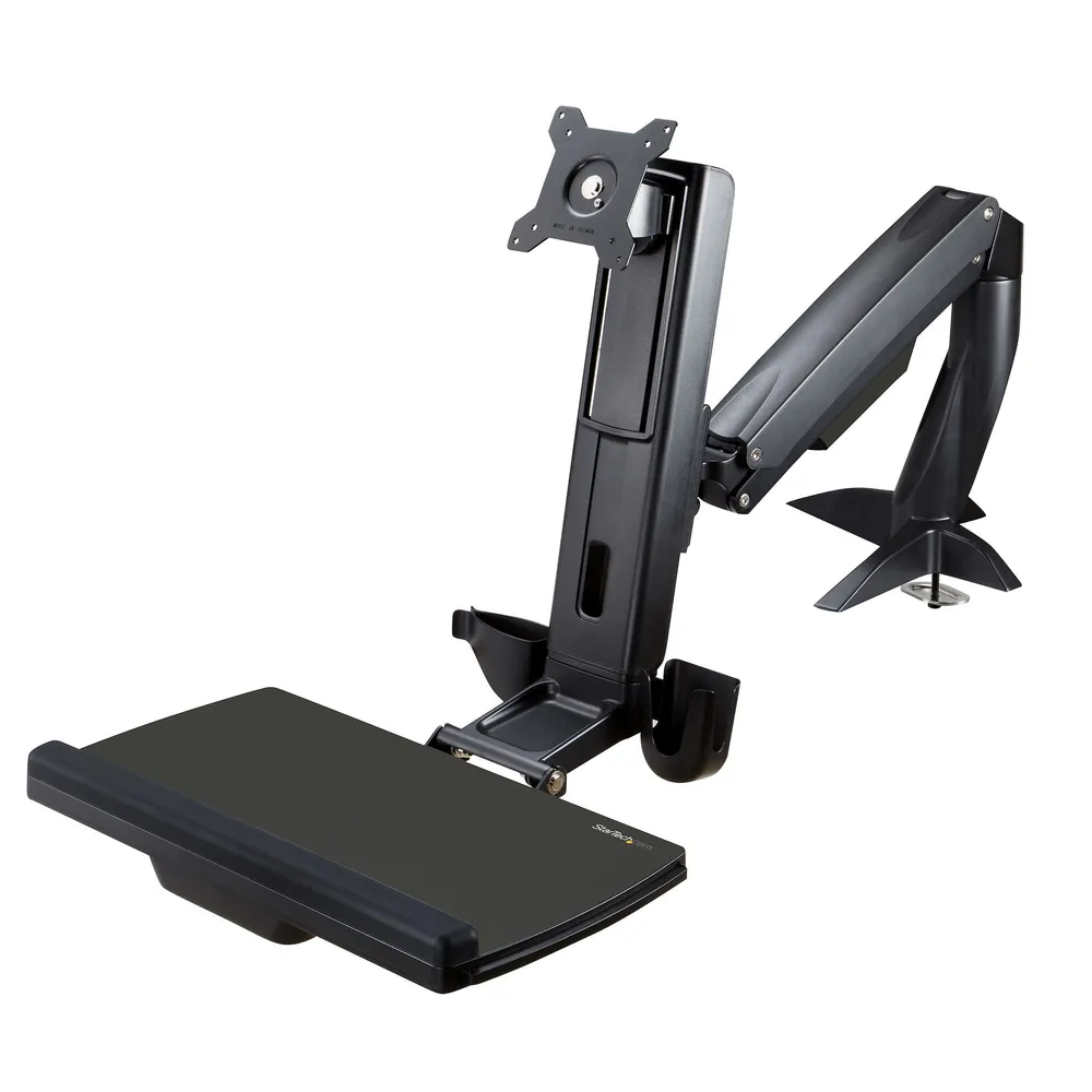 StarTech.com ARMSTSCP1 Sitz- und Steharbeitsplatz für Desktop-PCs