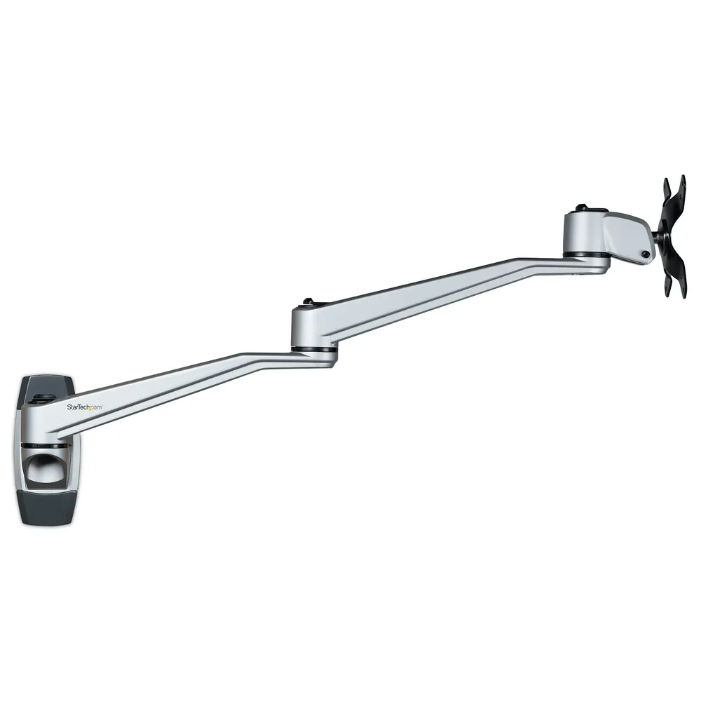 StarTech.com ARMWALLDSLP Flachbildschirm-Tischhalterung 76,2 cm (30") Wand Silber