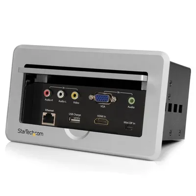 Konnektivitäts-Box für Konferenztisch StarTech.com BOX4HDECP HDMI VGA Mini DisplayPort