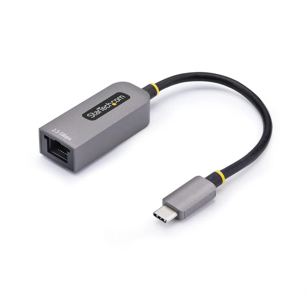 Netzwerkkarte StarTech.com USB-C 2.5GbE Realtek RTL8156BG 5000 Mbit/s Grau Jumbo Frames