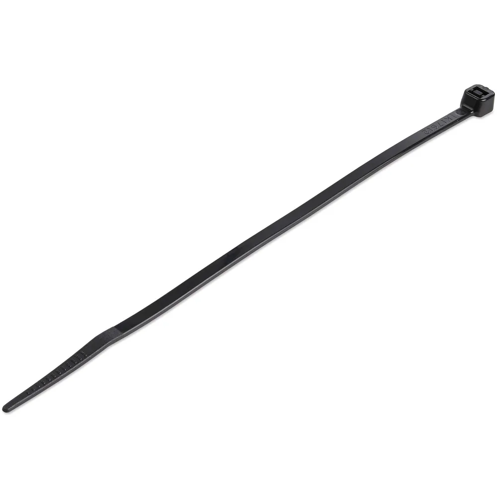 Kabelbinder Selbstsperrend StarTech 15 cm Schwarz Packung 1000 Stück
