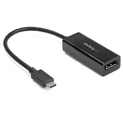 StarTech.com CDP2DP14B USB-Grafikadapter 7680 x 4320 Pixel Schwarz