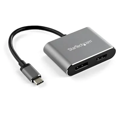 StarTech.com CDP2DPHD USB-Grafikadapter 3840 x 2160 Pixel Schwarz, Grau