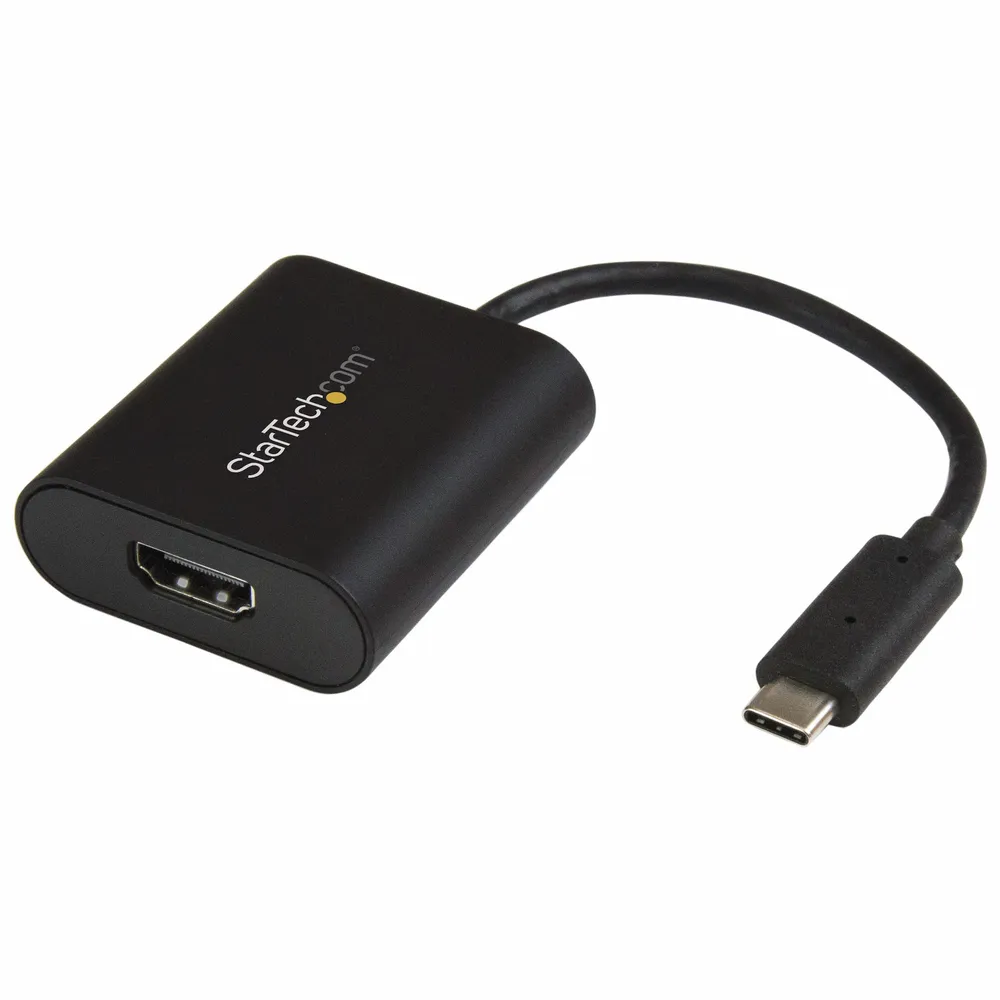 StarTech.com CDP2HD4K60SA USB-Grafikadapter 3840 x 2160 Pixel Schwarz