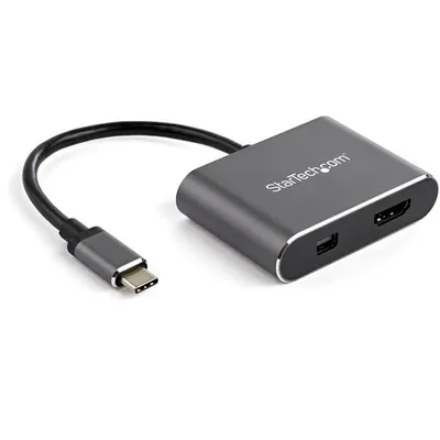 StarTech Multiport-Videoadapter USB-C HDMI oder MiniDisplayPort 4K