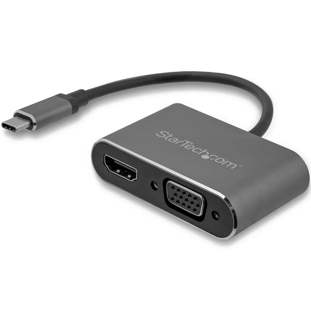 StarTech.com CDP2HDVGA USB-Grafikadapter 3840 x 2160 Pixel Schwarz