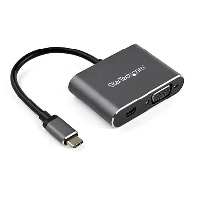 StarTech.com CDP2MDPVGA USB-Grafikadapter 3840 x 2160 Pixel Grau