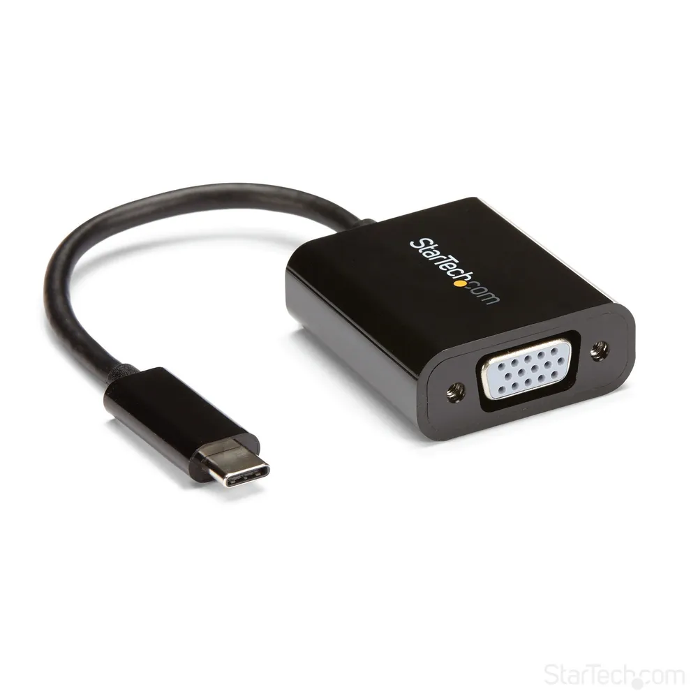 StarTech.com CDP2VGA USB-Grafikadapter 1920 x 1200 Pixel Schwarz
