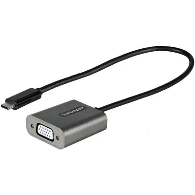 Grafikadapter StarTech CDP2VGAEC USB-C auf VGA 1920x1200p 30cm Weiß