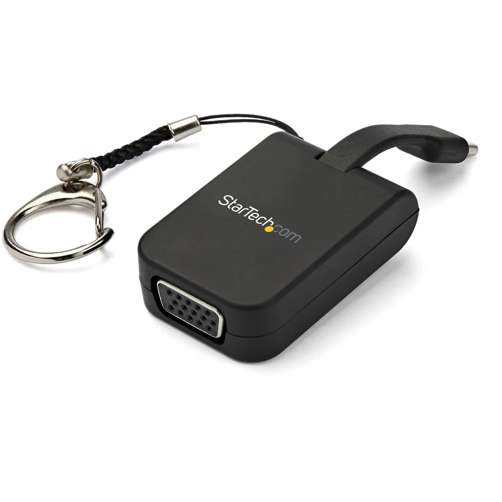 StarTech.com CDP2VGAFC USB-Grafikadapter 1920 x 1080 Pixel Schwarz