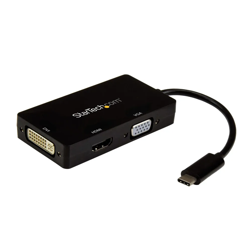 StarTech.com CDPVGDVHDBP USB-Grafikadapter 3840 x 2160 Pixel Schwarz