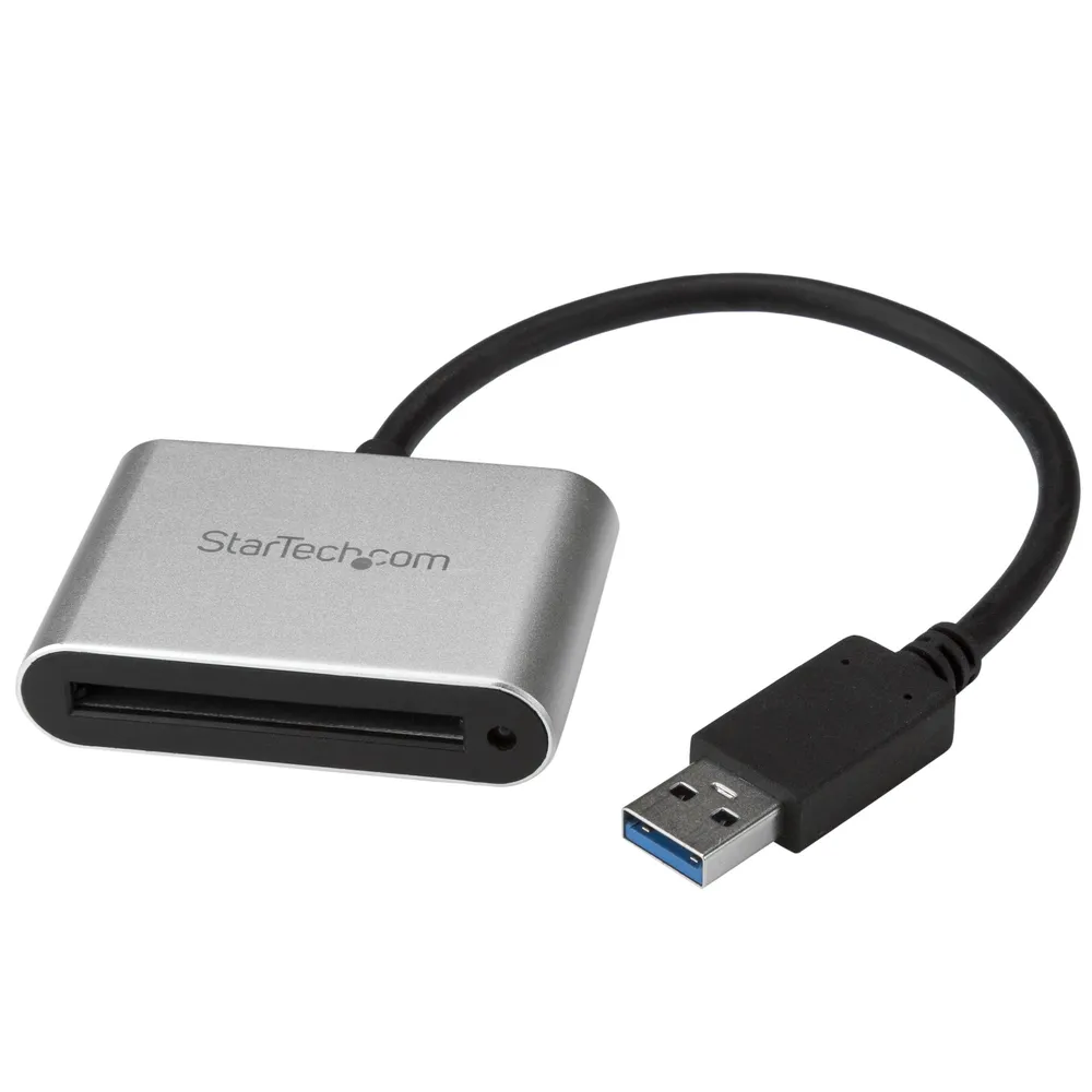 StarTech.com CFASTRWU3 Kartenleser USB 3.2 Gen 1 (3.1 Gen 1) Schwarz, Silber