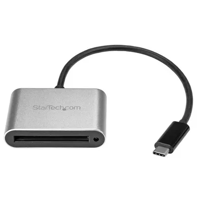 StarTech.com CFASTRWU3C Kartenleser USB 3.2 Gen 1 (3.1 Gen 1) Type-C Schwarz, Silber