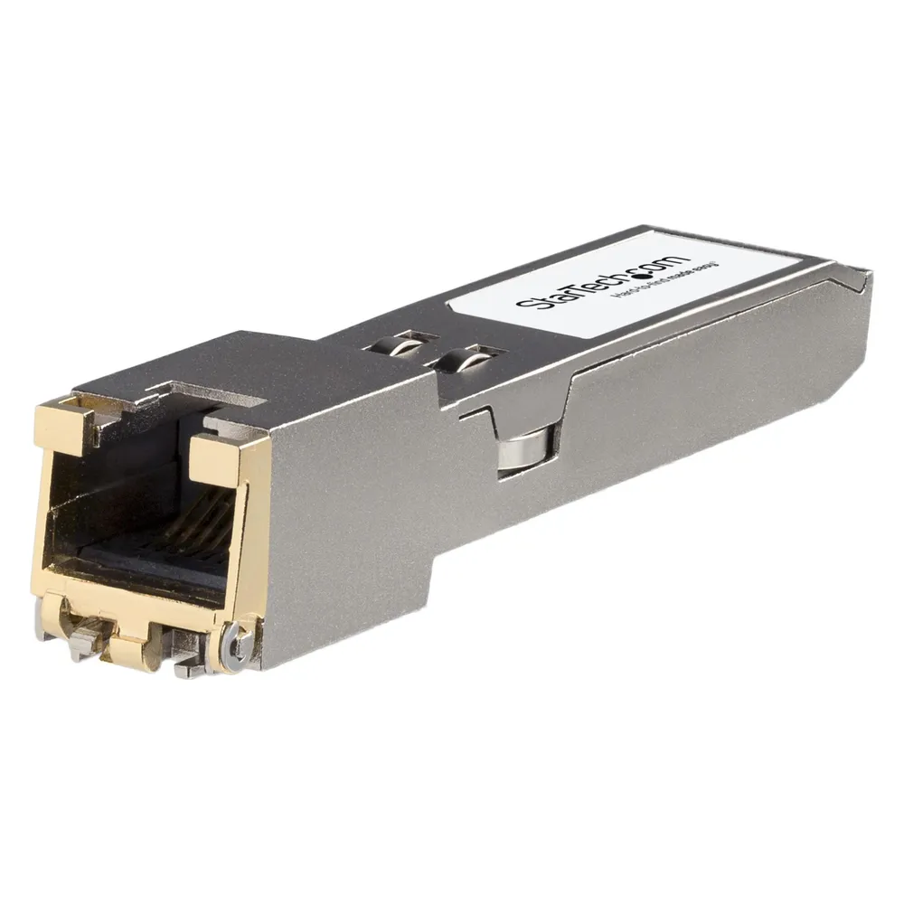 StarTech HP JL563A kompatibles SFP+ Transceiver-Modul – 100/1000/10000Base-TX