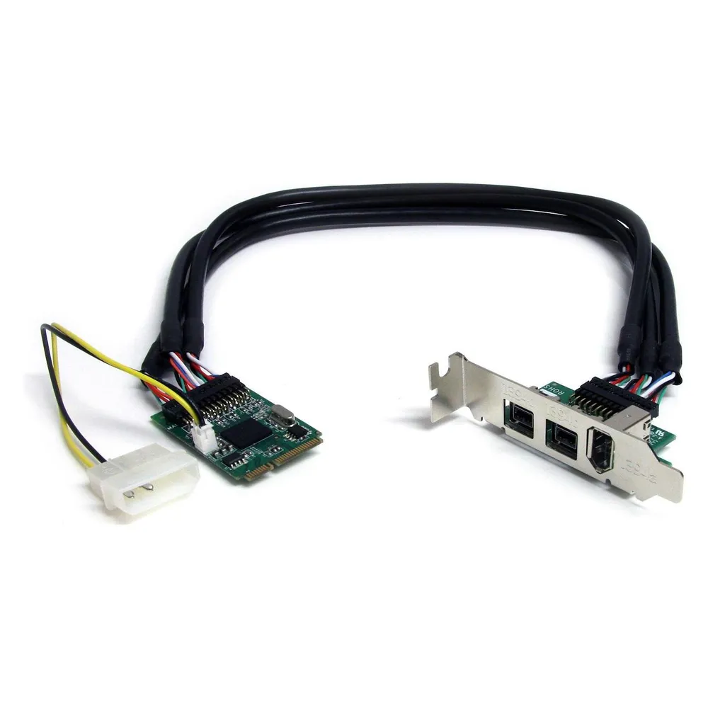 StarTech 3 Port 2b 1a 1394 Mini PCI Express FireWire-Kartenadapter