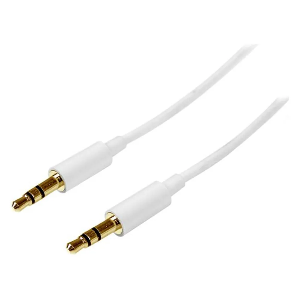 StarTech Slim 3.5mm Stereo Audio Cable (2 m, AUX Kabel)