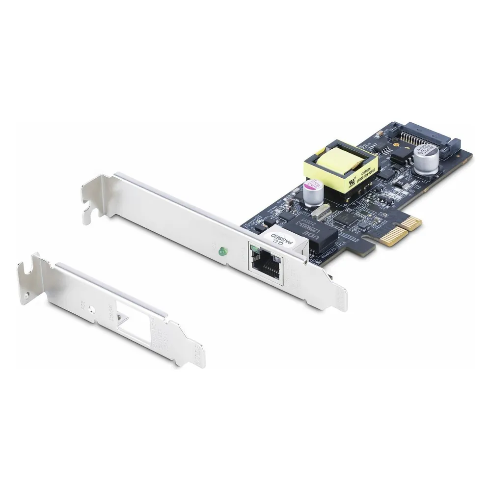 StarTech COM 1-Port 2.5Gbps PCI Express PoE Network Card Intel I225-V PCIe 802.3af/at PoE+ Multi-Gig