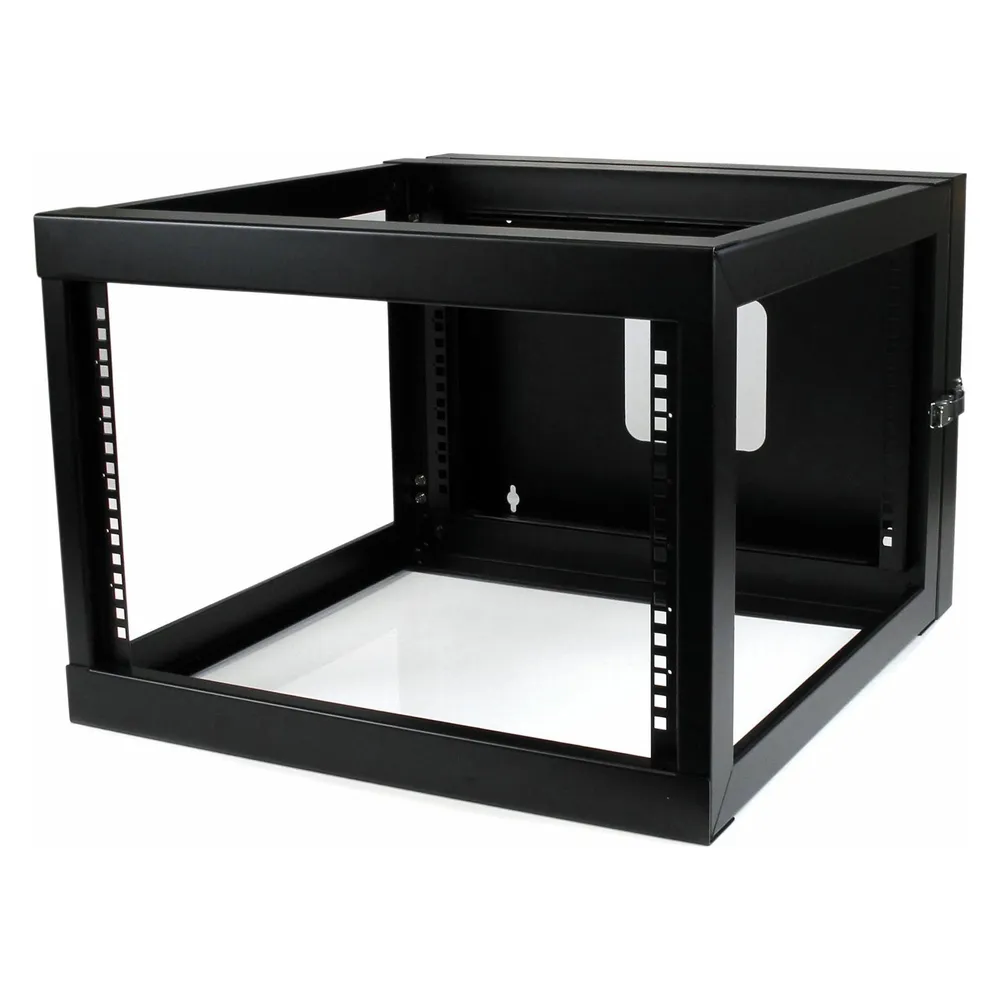 StarTech 6HE 22-Zoll offenes Server-Rack für Wandbefestigung, mit Scharnier