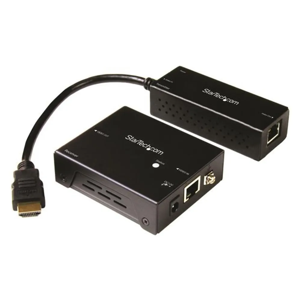 StarTech HDBaseT Extender Kit mit kompakt Transmitter - HDMI über CAT5 - HDMI over HDBaseT bis zu 4K