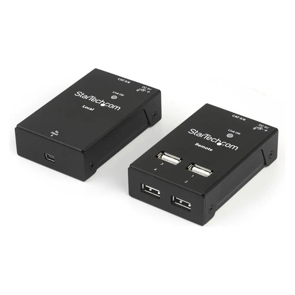 StarTech 4 port USB Extender over CAT5/6