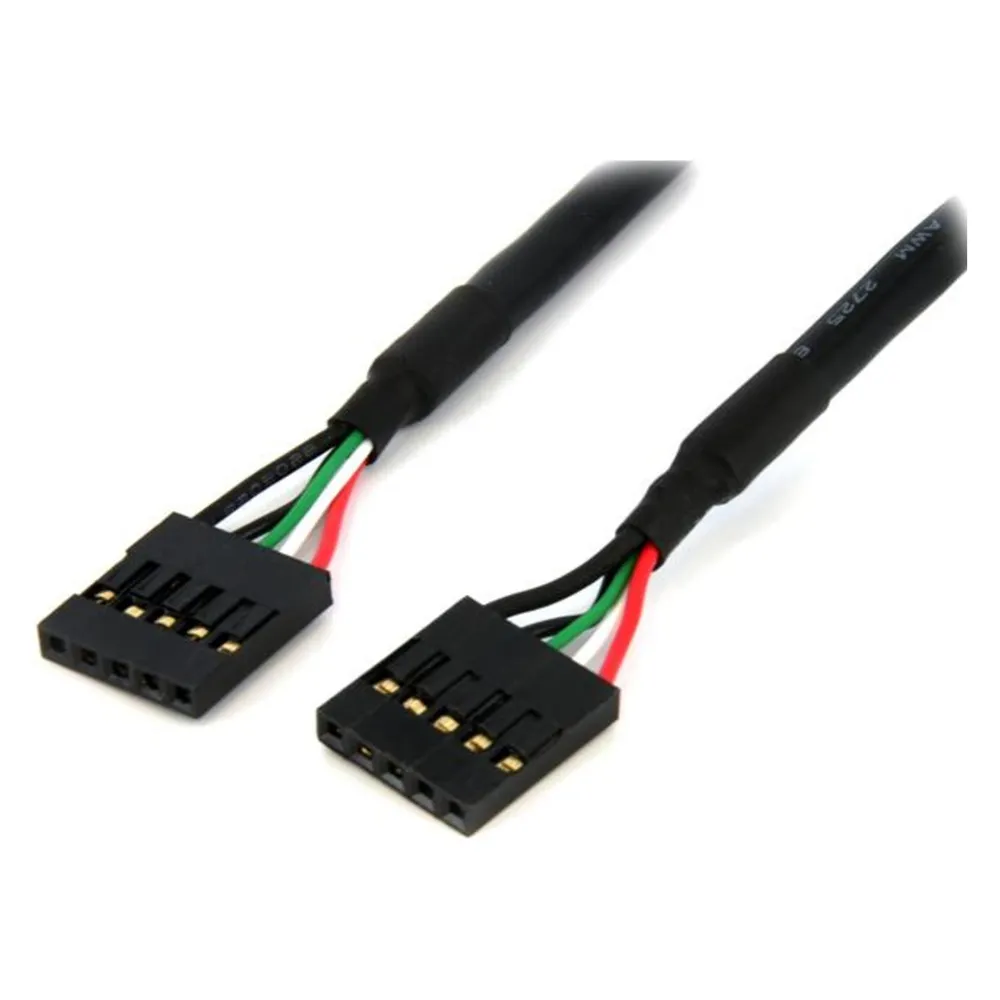 StarTech 45 cm internes 5pin USB IDC Mainboard Header Kabel - Buchse/Buchse - Pinheader Kabel 5-polig