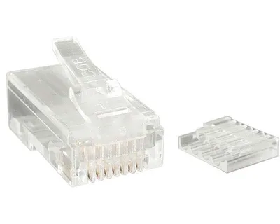 Steckverbinder Modular RJ45 Cat6 StarTech.com Transparent 50 Stück