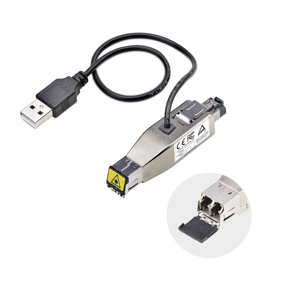 Medienkonverter Startech MCM1110MMLCUSB Gigabit Ethernet USB-LX LC Monomode Multimode
