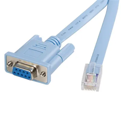 Cisco Konsolenkabel StarTech DB9CONCABL6 RJ45 zu DB9 1,8m Blau Cisco Konsolenkabel StarTech DB9CONCABL6 RJ45 zu DB9 1,8m Blau