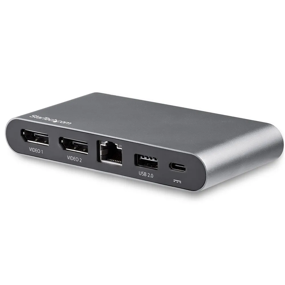 StarTech.com DK30C2DAGPD laptop-dockingstation & portreplikator Kabelgebunden USB 3.2 Gen 1 (3.1 Gen 1) Type-C Schwarz