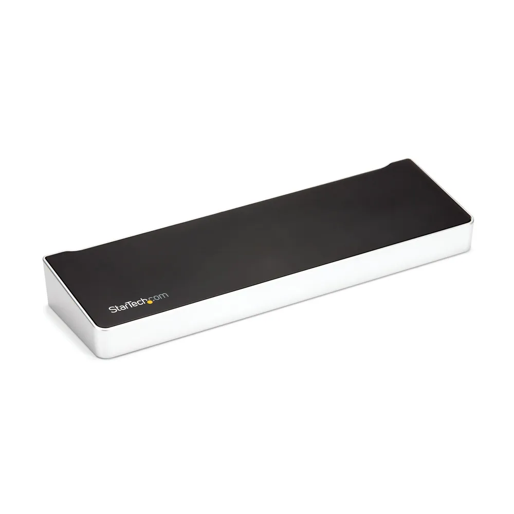 StarTech.com DK30CH2DEPUE laptop-dockingstation & portreplikator Kabelgebunden USB 3.2 Gen 1 (3.1 Gen 1) Type-C Schwarz, Silber