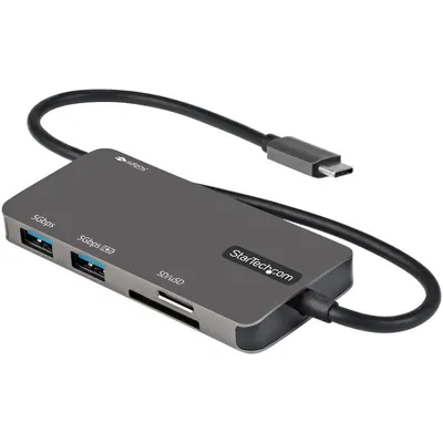 StarTech.com DKT30CHSDPD laptop-dockingstation & portreplikator Kabelgebunden Grau
