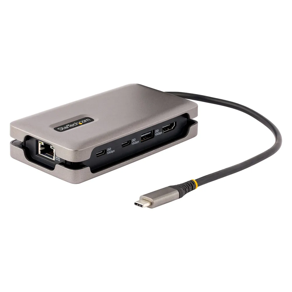 USB-C Adapter StarTech HDMI 4K 60Hz PD 100W Pass-Through USB 3.2 Gen 2 USB-Hub