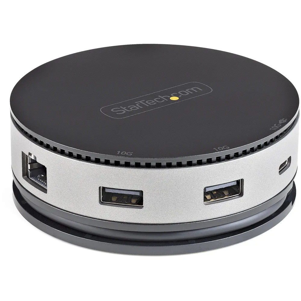 StarTech.com DKT31CHDVCM laptop-dockingstation & portreplikator Kabelgebunden USB 3.2 Gen 2 (3.1 Gen 2) Type-C Schwarz, Grau