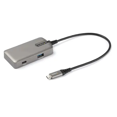StarTech.com DKT31CHPD3 laptop-dockingstation & portreplikator Kabelgebunden USB 3.2 Gen 2 (3.1 Gen 2) Type-C Grau
