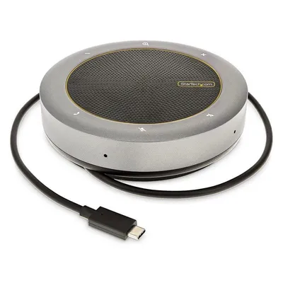 Konferenzlautsprecher USB-C StarTech.com DKTBRSPMPD mit HDMI/VGA und Dualmikrofonen