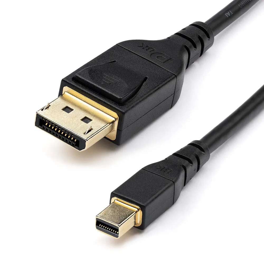 StarTech.com DP14MDPMM2MB DisplayPort-Kabel Schwarz