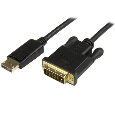 StarTech.com DP2DVI2MM3 Videokabel-Adapter 0,914 m DVI-D Schwarz