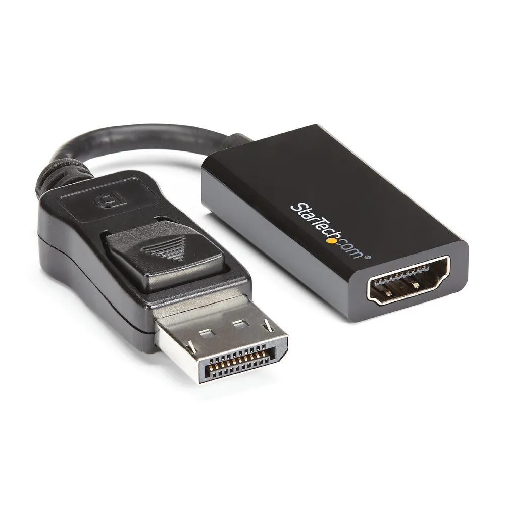 StarTech.com DP2HD4K60S Videokabel-Adapter 0,215 m Schwarz