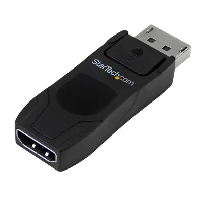 StarTech.com DP2HD4KADAP Kabeladapter Schwarz