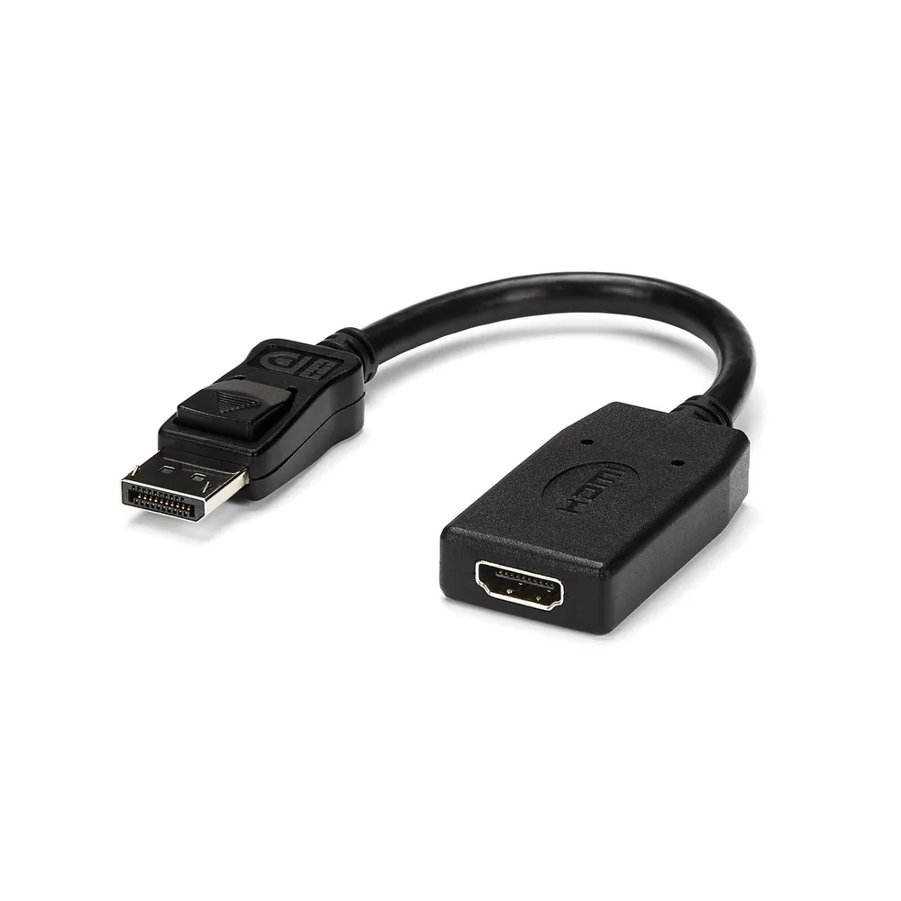 Adapter DisplayPort StarTech DP2HDMI 1920x1200 24 cm Schwarz