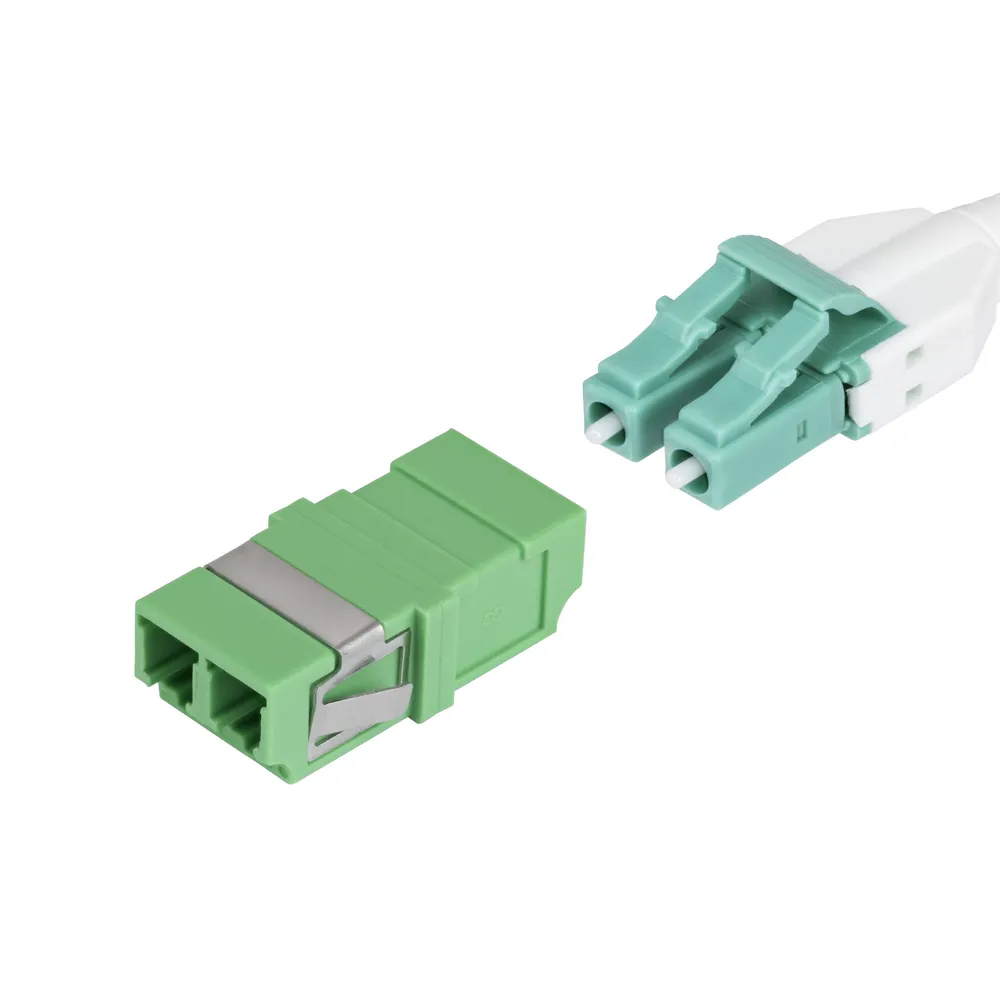 Kupplung Glasfaser StarTech DUPLEXLCAPCNOF LC LC Singlemode Duplex grün 10er