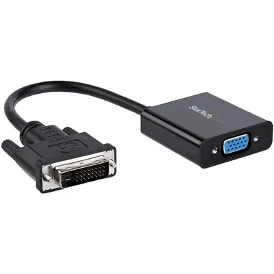 StarTech.com DVI2VGAE Videokabel-Adapter 0,19 m Schwarz