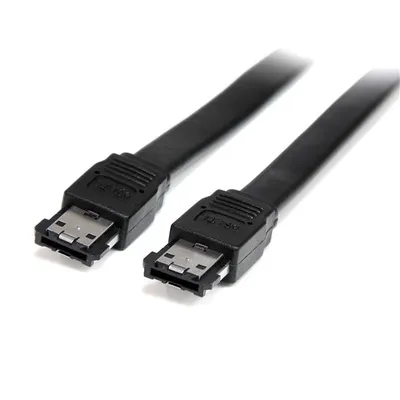 Kabel eSATA StarTech.com Männlich zu Männlich 0,9 m Schwarz