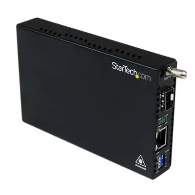 StarTech ET91000SFP2 Gigabit Ethernet zu Glasfaser SFP Konverter
