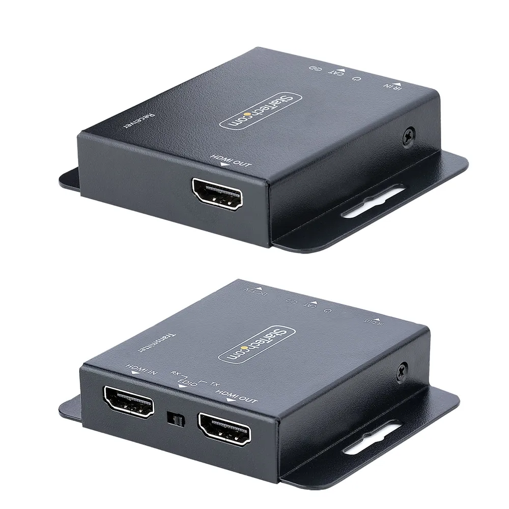 StarTech HDMI Extender 4K30Hz 39m/1080p 70m Cat5e/Cat6 PoC IR Sender Empfänger Kit