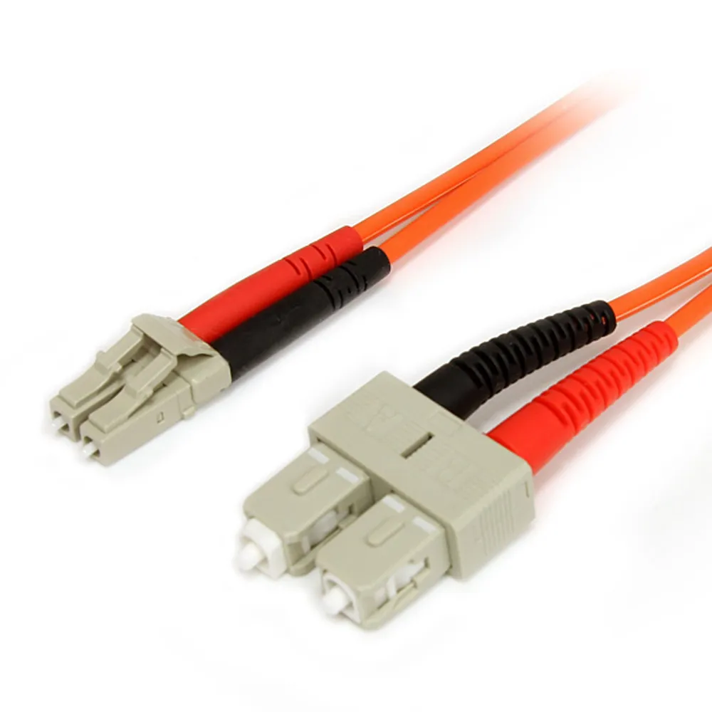 Patchkabel Fiber Duplex Multimode StarTech 2m LC - SC OM1 LSZH Orange