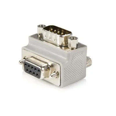 Seriellkabeladapter DB9 auf DB9 im Rechtswinkel StarTech.com Männlich Weiblich Grau