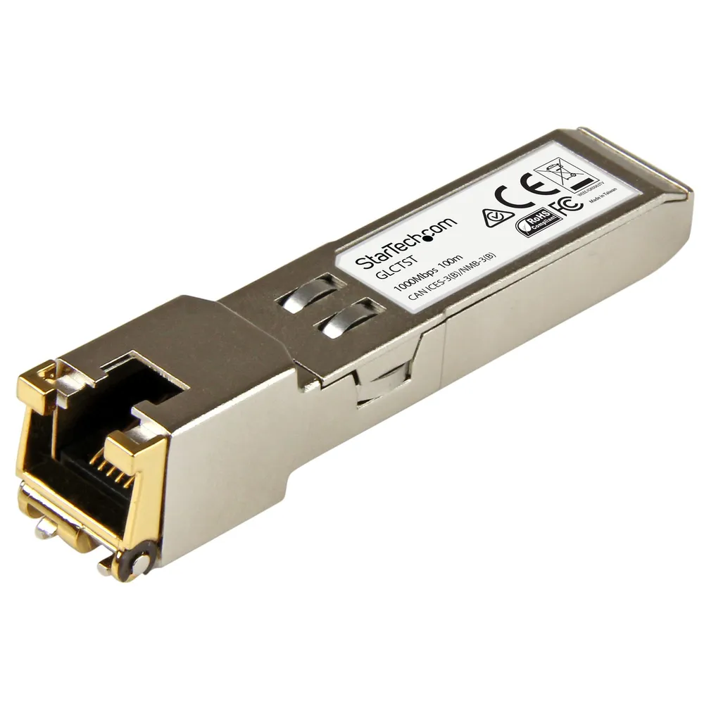 StarTech.com GLCTST Netzwerk-Transceiver-Modul Kupfer 1000 Mbit/s