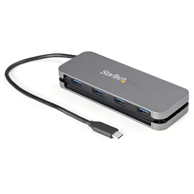 Hub USB-C Startech HB30CM4AB 4 Ports USB 3.2 Type A 15W